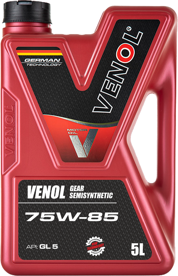 OLEJ PRZEKŁADNIOWY VENOL GEAR GL 5 75W85 SEMISYNTHETIC_5L